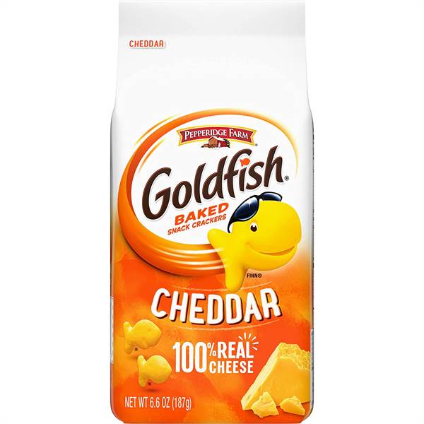Pepperidge Farm Goldfish Cheddar Cheese Crackers Baked Snack Crackers Imported